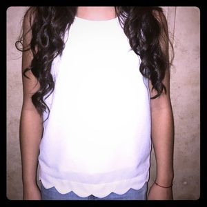 Juniors White shirt
